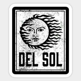 Del Sol - The Sun Tarot Design Sticker